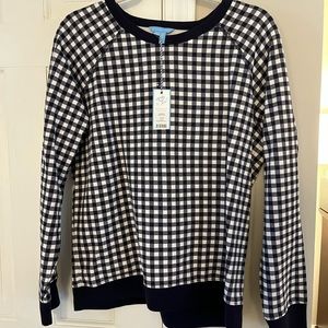 Draper James Natalie Sweatshirt Size Large
